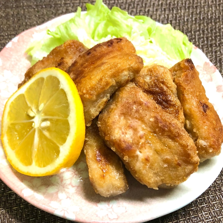 フライパンで簡単！カジキマグロの竜田揚げ